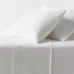 King Cotton Jersey Sheet Set White - Threshold™: Knitted